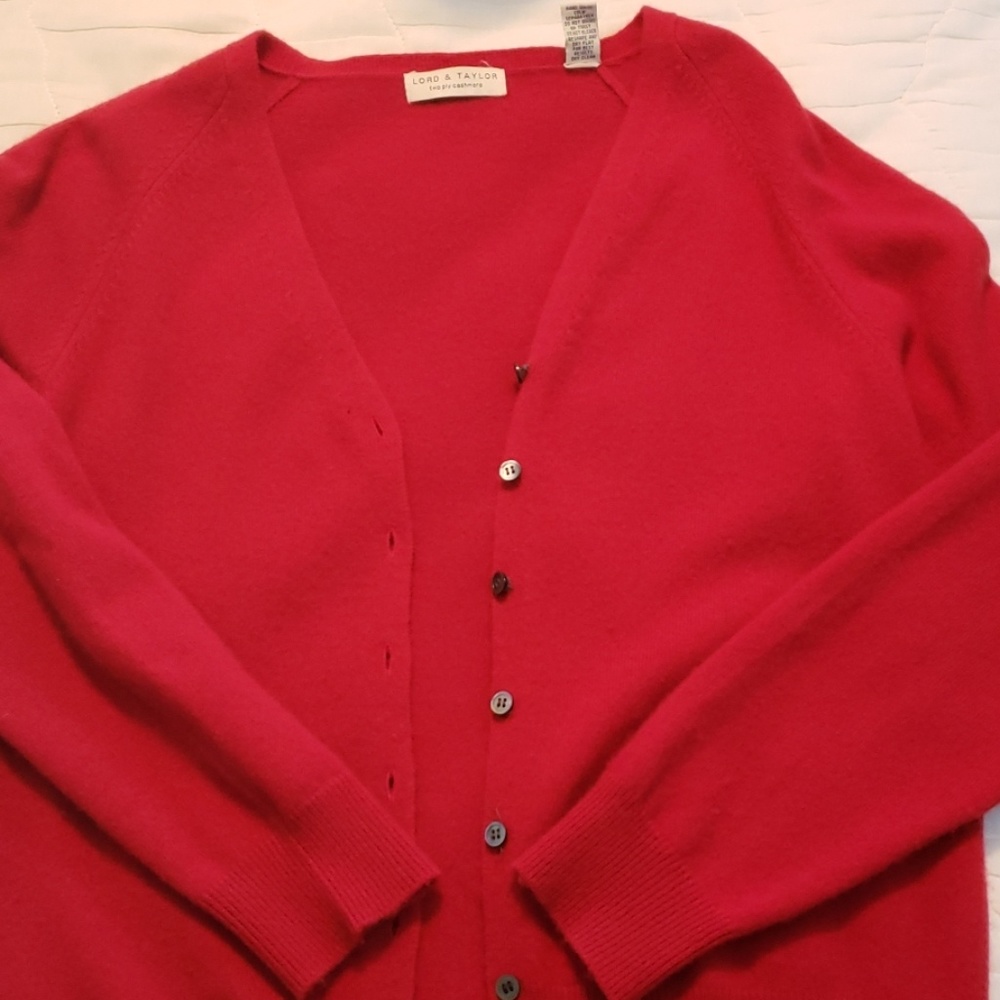 Red Cardigan